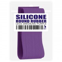 SILICONE ROUND RUBBER LEGS (MEDIUM)
