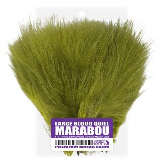 4-5'' STRUNG & BLOOD QUILL LARGE MARABOU