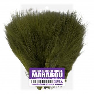 4-5'' STRUNG & BLOOD QUILL LARGE MARABOU