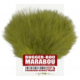 3-4'' STRUNG & BLOOD QUILL BUGGER-BOU MARABOU