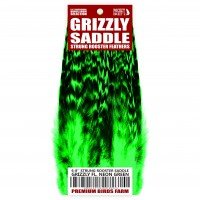 6-8'' STRUNG ROOSTER SADDLE GRIZZLY