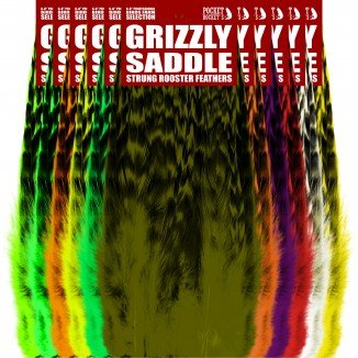 6-8'' STRUNG ROOSTER SADDLE...