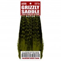 5-6'' STRUNG ROOSTER SADDLE GRIZZLY