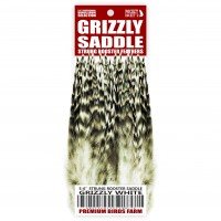 5-6'' STRUNG ROOSTER SADDLE GRIZZLY