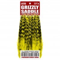 5-6'' STRUNG ROOSTER SADDLE GRIZZLY