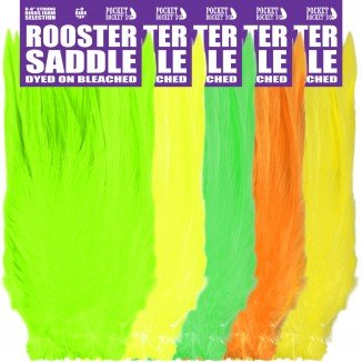 6-8'' STRUNG ROOSTER SADDLE...