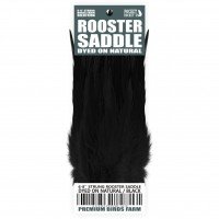6-8'' STRUNG ROOSTER SADDLE DYED ON NATURAL