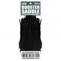 5-6'' STRUNG ROOSTER SADDLE DYED ON NATURAL