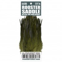 5-6'' STRUNG ROOSTER SADDLE DYED ON NATURAL