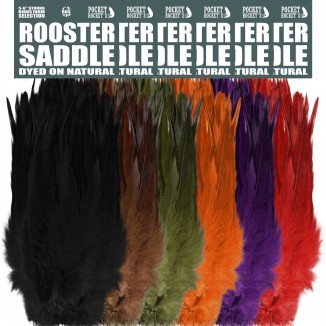 5-6'' STRUNG ROOSTER SADDLE...