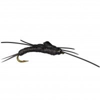 BH KAUFMAN STONE BLACK W/RUBBER LEGS