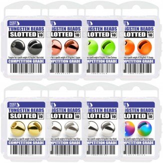 TUNGSTEN SLOTTED BEADS