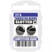 TUNGSTEN SLOTTED BEADS