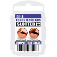 TUNGSTEN SLOTTED BEADS