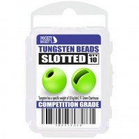 TUNGSTEN SLOTTED BEADS