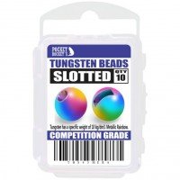 TUNGSTEN SLOTTED BEADS