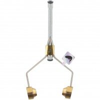 GLASS / BRASS BOBBIN 3,1''