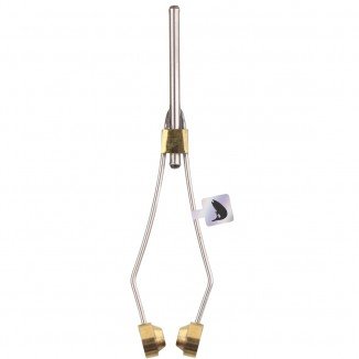 GLASS / BRASS BOBBIN 4''